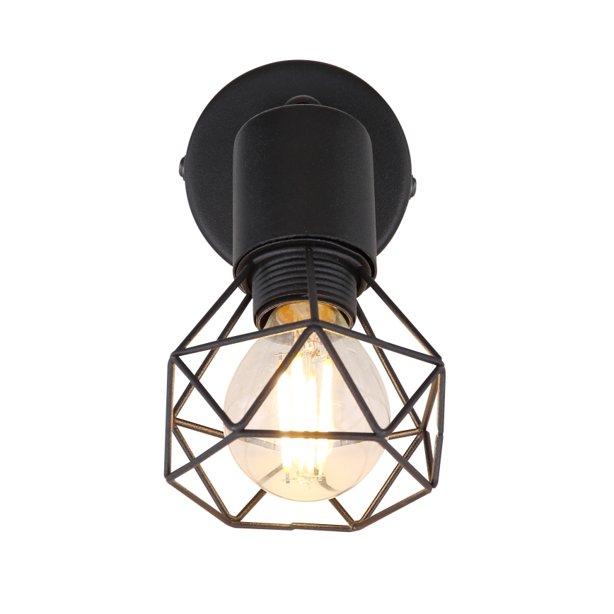 Globo - LED Kinkiet punktowy 1xE14/6W/230V czarny