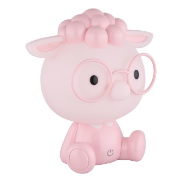 Globo - LED ładowalna dziecięca lampka nocna z regulacją jasności LED/1W/5V 500 mAh różowa