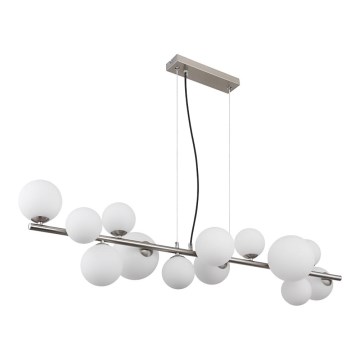 Globo - LED Lampa podłogowa 13xG9/3,5W/230V biała