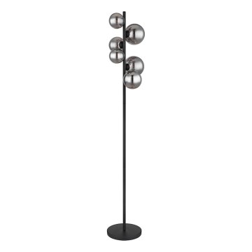 Globo - LED Lampa podłogowa 6xG9/3,5W/230V dymna/czarna