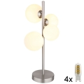Globo - LED Lampa stołowa 4xG9/3W/230V chrom