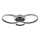 Globo - LED Lampa sufitowa LED/39W/230V 2700/4500/6500K 106x60 cm antracyt