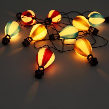 Globo - LED Łańcuch solarny 9xLED/0,06W/3V 390 cm IP44