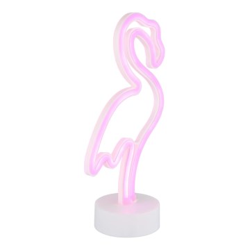 Globo - LED Neonowa dekoracja na stół LED/2W/3xAA flaming