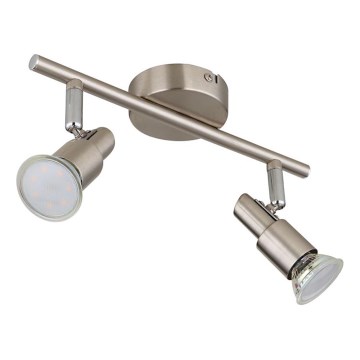 Globo - LED Oświetlenie punktowe 2xGU10/3W/230V