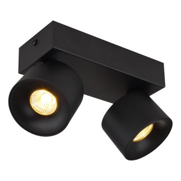 Globo - LED Oświetlenie punktowe 2xLED/6W/230V czarny