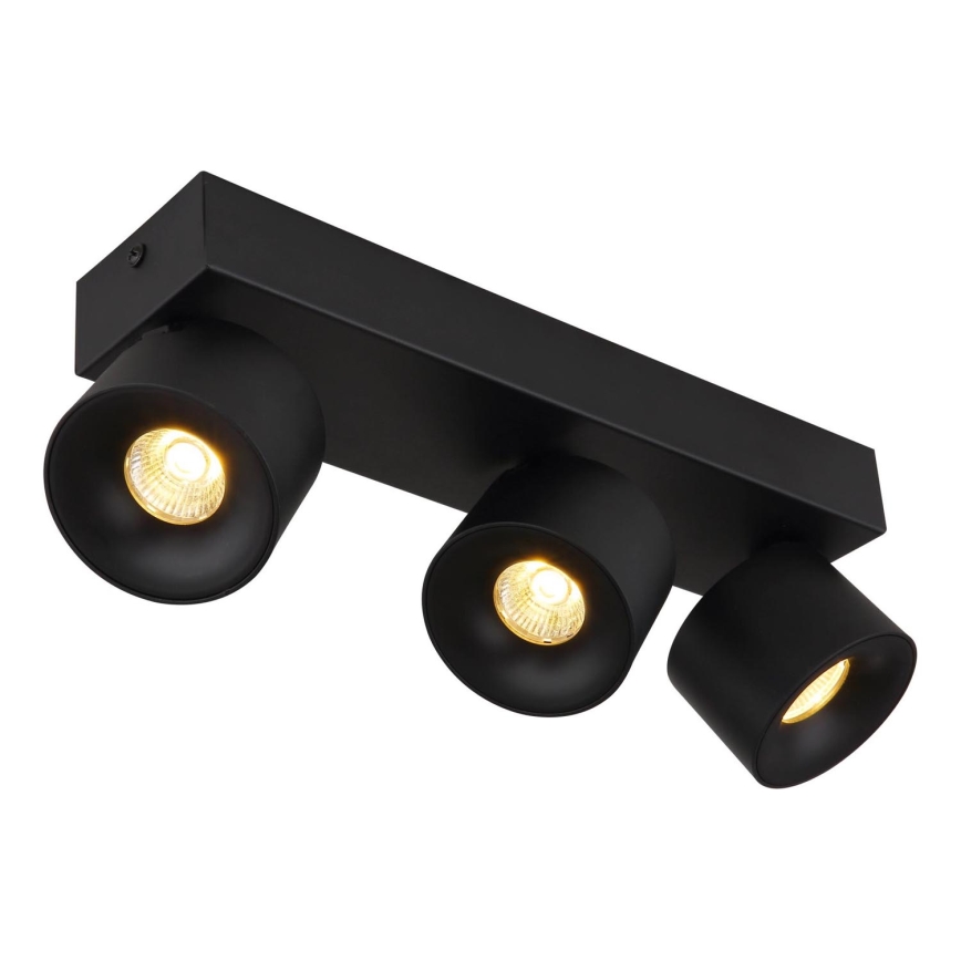 Globo - LED Oświetlenie punktowe 3xLED/6W/230V czarny