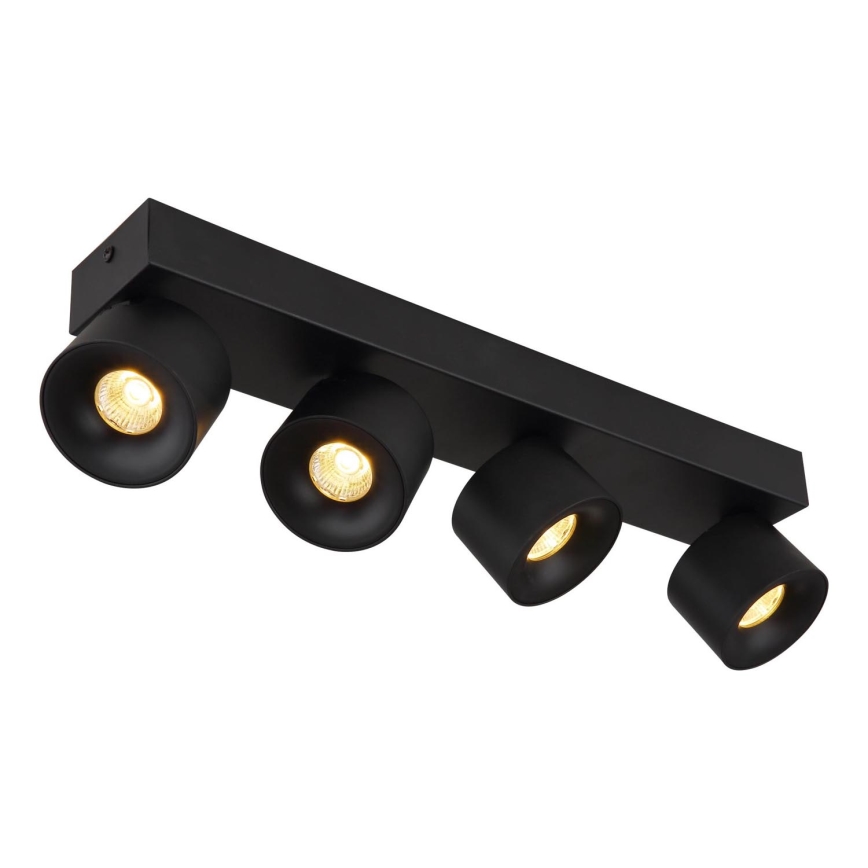 Globo - LED Oświetlenie punktowe 4xLED/6W/230V czarny