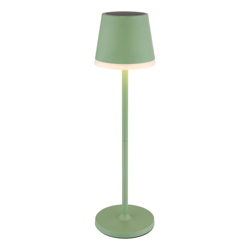 Globo - LED Oświetlenie solarne LED/0,06W/3V 3000K IP44 zielony
