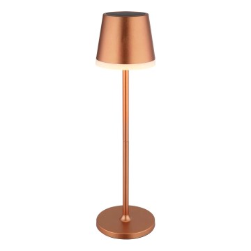 Globo - LED Oświetlenie solarne LED/0,6W/3V 3000K IP44 miedziany