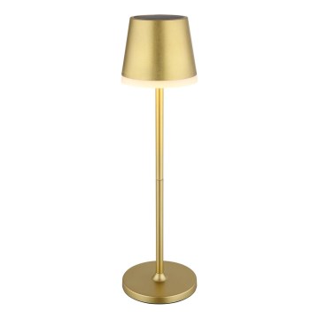 Globo - LED Oświetlenie solarne LED/0,6W/3V 3000K IP44 złoty
