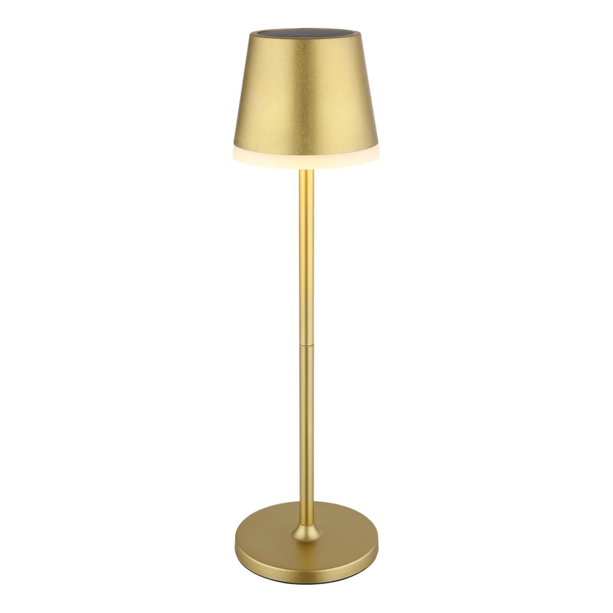 Globo - LED Oświetlenie solarne LED/0,6W/3V 3000K IP44 złoty