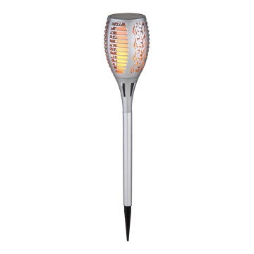 Globo - LED Oświetlenie solarne LED/3,6W/3V 1800K IP44 chrom błyszczący