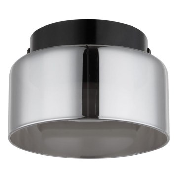 Globo - LED Plafon 1xGX53/6W/230V śr. 13 cm dymny/czarny