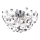 Globo - LED Plafon 4xG9/3,5W/230V śr. 45 cm chrom błyszczący