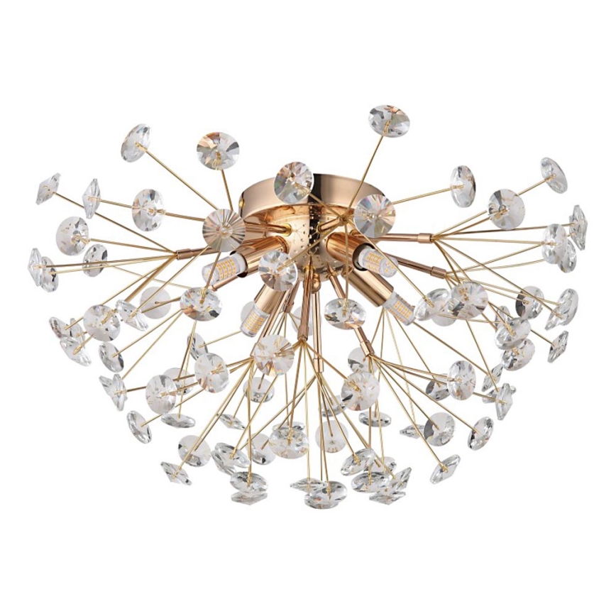 Globo - LED Plafon 4xG9/3,5W/230V śr. 45 cm złoty