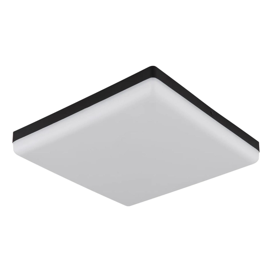 Globo - LED Plafon LED/18W/230V 4000K 30x30 cm czarny