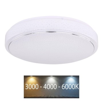 Globo - LED Plafon LED/24W/230V 3000/4000/6000K śr. 37,5 cm