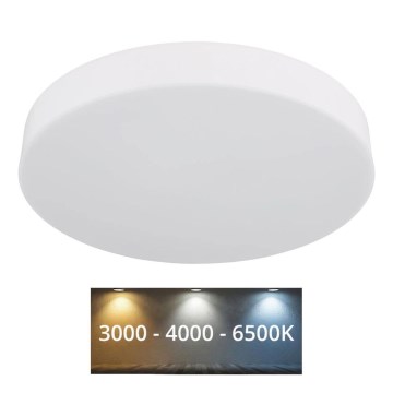 Globo - LED Plafon LED/24W/230V 3000K/4000K/6500K śr. 30 cm biały