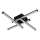 Globo - LED Plafon LED/24W/230V 3000K czarny