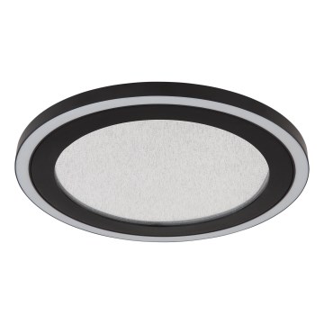 Globo - LED Plafon LED/24W/230V 4000K śr. 34 cm czarny