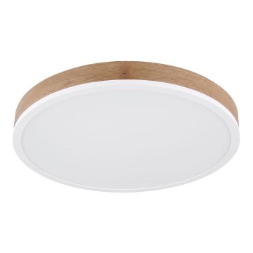 Globo - LED Plafon LED/24W/230V śr. 45 cm brązowy