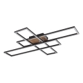 Globo - LED Plafon LED/40W/230V 3000K 60x80 cm czarny