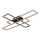 Globo - LED Plafon LED/40W/230V 3000K 60x80 cm czarny/zl.
