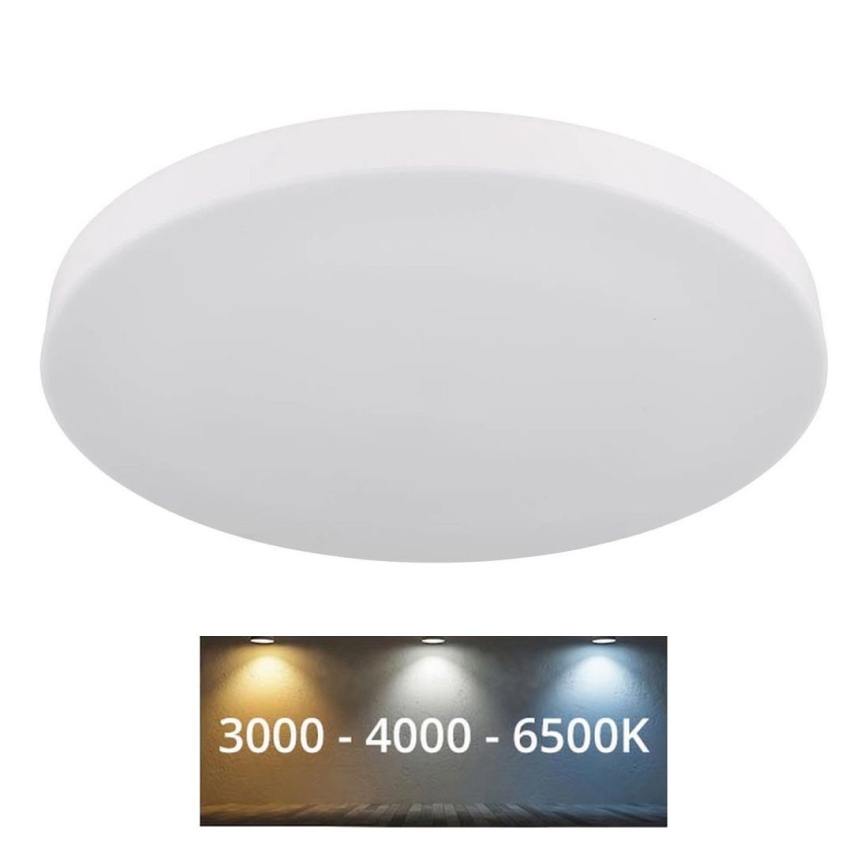 Globo - LED Plafon LED/50W/230V 3000K/4000K/6500K śr. 50 cm biały