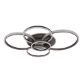 Globo - LED Plafon LED/70W/230V 3000K 88x110 cm antracyt