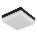 Globo - LED Plafon LED/8W/230V 4000K 12x12 cm czarny