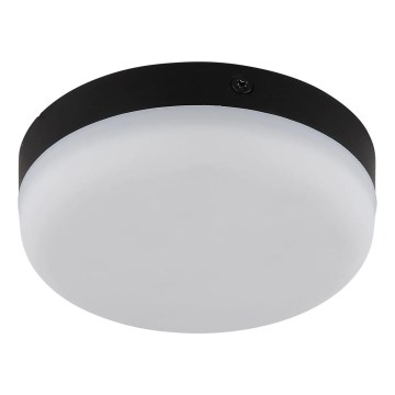 Globo - LED Plafon LED/8W/230V 4000K śr. 12 cm czarny