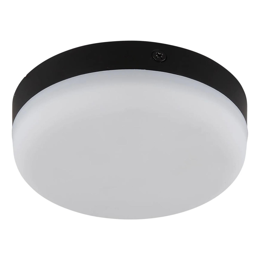 Globo - LED Plafon LED/8W/230V 4000K śr. 12 cm czarny