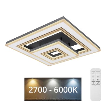Globo - LED Plafon ściemnialny LED/50W/230V 2700-6000K + pilot zdalnego sterowania