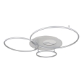 Globo - LED Plafon ściemnialny LED/70W/230V 2700-6500K matowy chrom + zdalne sterowanie