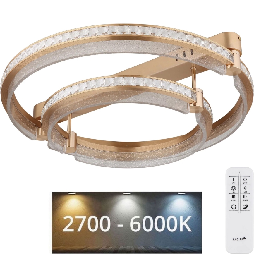 Globo - LED Plafon ściemnialny LED/78W/230V 2700K-6000K + zdalne sterowanie