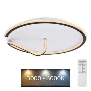 Globo - LED Plafon ściemnialny RODAN LED/50W/230V 3000-6000K + pilot zdalnego sterowania