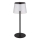 Globo - LED regulowana dotykowa lampa stołowa na zewnątrz LED/1,8W/5V IP44 1800 mAh czarna/przezroczysta