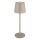 Globo - LED regulowana dotykowa lampa stołowa na zewnątrz LED/2W/5V 3000/4000/6000K 2200 mAh IP44 kremowa