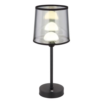 Globo - LED regulowana dotykowa lampka biurkowa z ładowaniem LED/2,5W/3,7V 2700/4000/6500K 1800 mAh czarna
