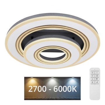 Globo - LED Regulowane oświetlenie sufitowe LED/50W/230V 2700-6000K + pilot do zdalnego sterowania