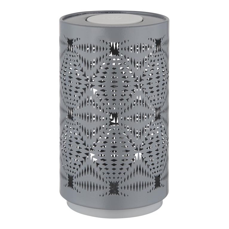 Globo - LED RGB dotykowa ładowalna lampa stołowa LED/1W/5V 500 mAh szara