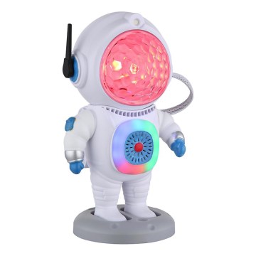 Globo - LED RGB Lampa stołowa LED/6W/5V astronauta biała