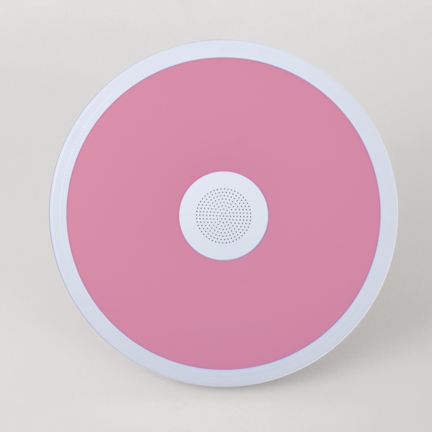 Globo - LED RGBW Ściemnialne oświetlenie łazienkowe z głośnikiem LED/18W/230V 3000-6500K IP44 + pilot zdalnego sterowania