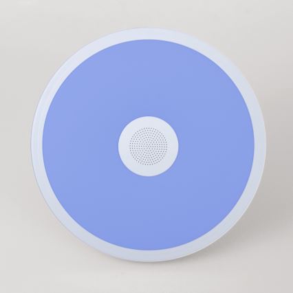 Globo - LED RGBW Ściemnialne oświetlenie łazienkowe z głośnikiem LED/18W/230V 3000-6500K IP44 + pilot zdalnego sterowania