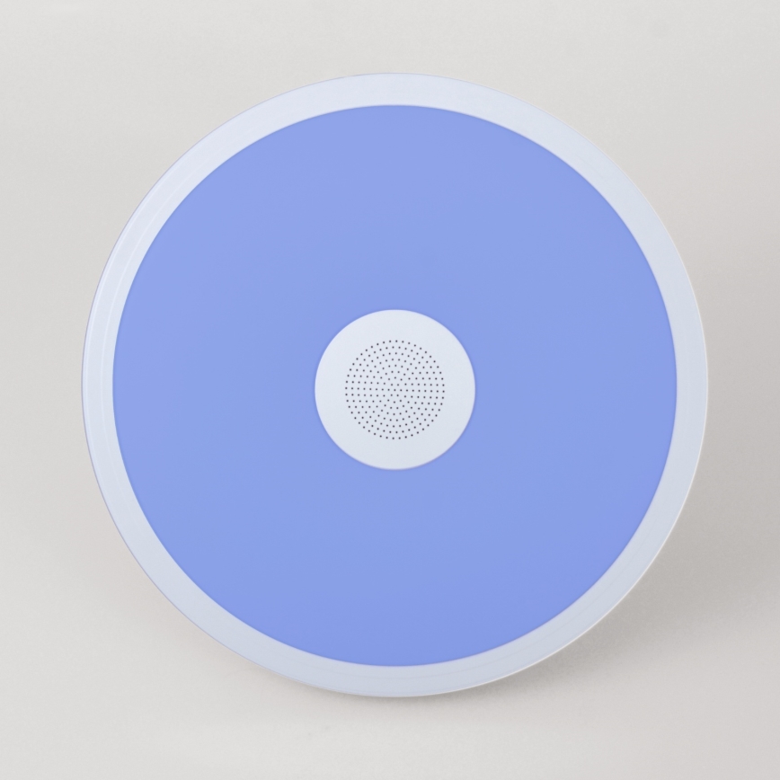 Globo - LED RGBW Ściemnialne oświetlenie łazienkowe z głośnikiem LED/18W/230V 3000-6500K IP44 + pilot zdalnego sterowania