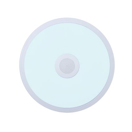 Globo - LED RGBW Ściemnialne oświetlenie łazienkowe z głośnikiem LED/18W/230V 3000-6500K IP44 + pilot zdalnego sterowania