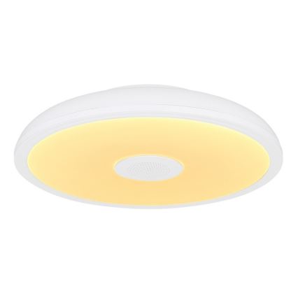 Globo - LED RGBW Ściemnialne oświetlenie łazienkowe z głośnikiem LED/18W/230V IP44 + pilot zdalnego sterowania