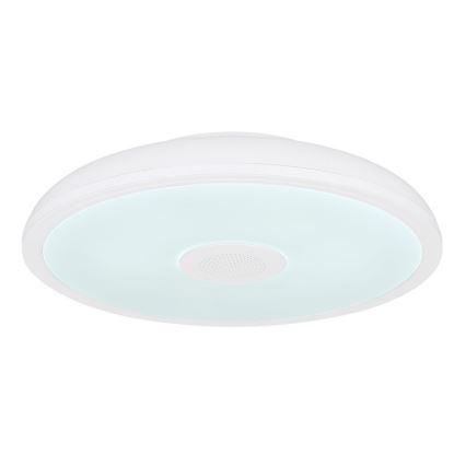 Globo - LED RGBW Ściemnialne oświetlenie łazienkowe z głośnikiem LED/18W/230V 3000-6500K IP44 + pilot zdalnego sterowania