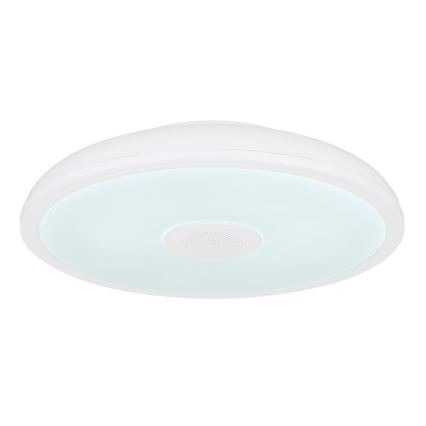 Globo - LED RGBW Ściemnialne oświetlenie łazienkowe z głośnikiem LED/18W/230V IP44 + pilot zdalnego sterowania